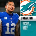 JUST IN:Miami Dolphins Are Finalizing A Deal With The #Giants To Sign Darren Waller Who's Coming Out Of Retirement To Play For...