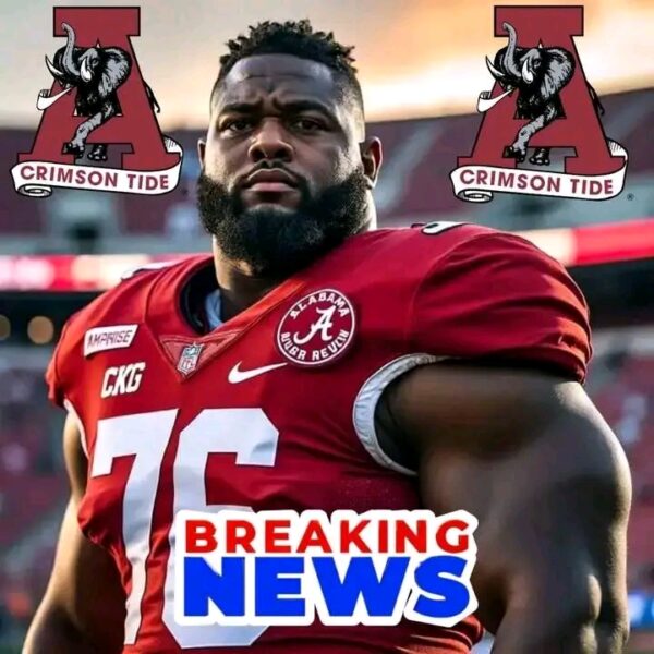 BREAKING: Tysqeuvious Lepancake Flips from Georgia to Alabama — The Tallest Player in College Football History!