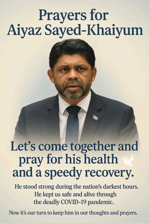FIJI NEWS: Former Fiji Attorney-General Aiyaz Sayed-Khaiyum Hospitalised in Lautoka After Chest Discomfort