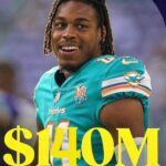 CONFIRMED: Miami Dolphins Has Reached Agreement To A Record-breaking Contract With Wide Receiver 'JUSTIN JEFFERSON'
