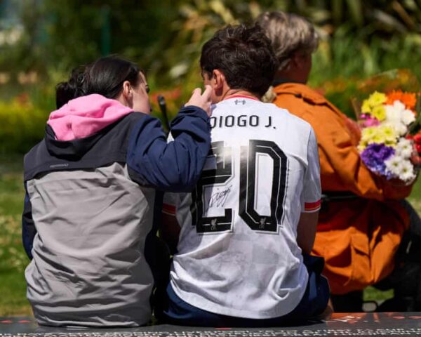 Truly Awful’: Rangers’ Fans United Among Other Football Fans In Grief At Anfield after Death of Diogo Jota