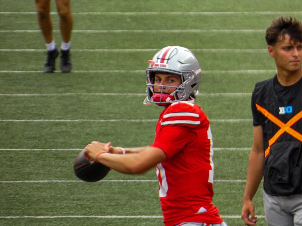 HC Ryan Day Has Declare He's Not Naming Julian Sayin Or Lincoln Kienholz As Ohio State Buckeyes Starting Quarterback Until Next...