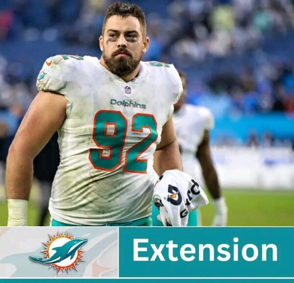 Breaking News: Miami Dolphins Secure Defensive Anchor Zach Sieler with \$67.75 Million Extension