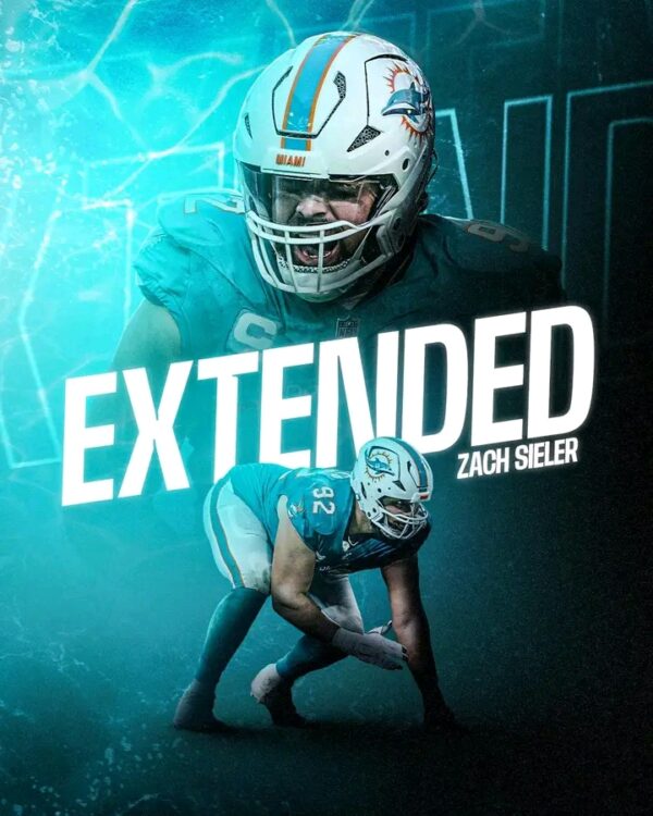 Breaking News: Dolphins Lock Down Star DT Zach Sieler Through 2029