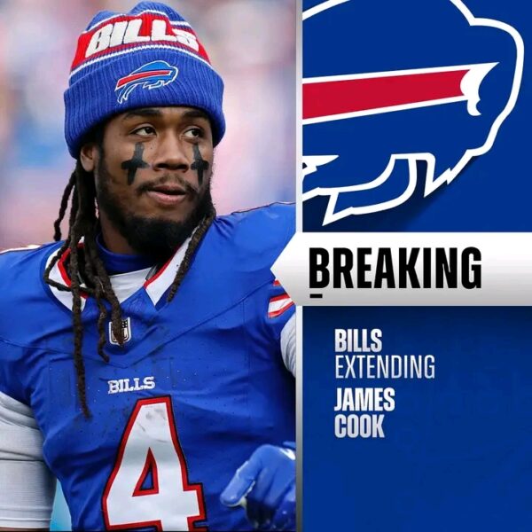 BREAKING NEWS:Bills Lock Up James Cook with Four‑Year, \$48 Million  Featuring \$30 Million in Guarantees