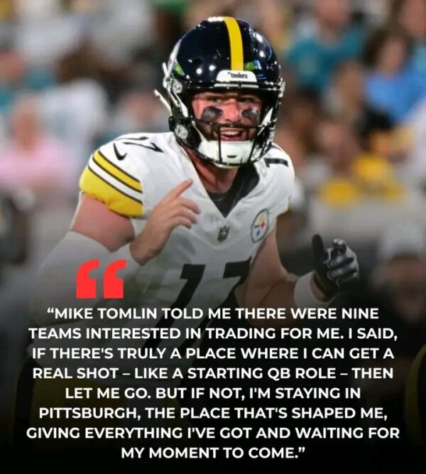 JUST IN: 9 Teams Submit Trade Offers for Steelers QB Skylar Thompson — Market Heating Up Fast