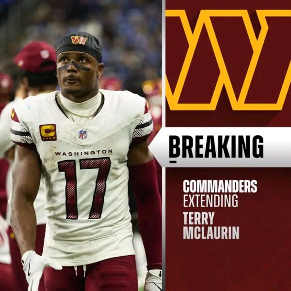 BREAKING NEWS: Commanders Lock Up WR Scary Terry with Three-Year, \$96 Million Extension