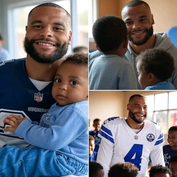 BREAKING NEWS: Cowboys’ Superstar Dak Prescott Donates \$25 Million to Orphans — NFL Players Stunned as He Utters 8 Powerful Words That Leave Entire Team in Awe