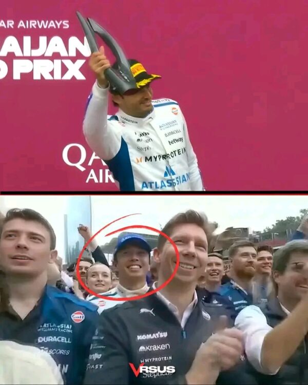 JUST IN: Sainz Puts Williams Back on the Podium in Baku; A Historic Moment for the Team and Driver