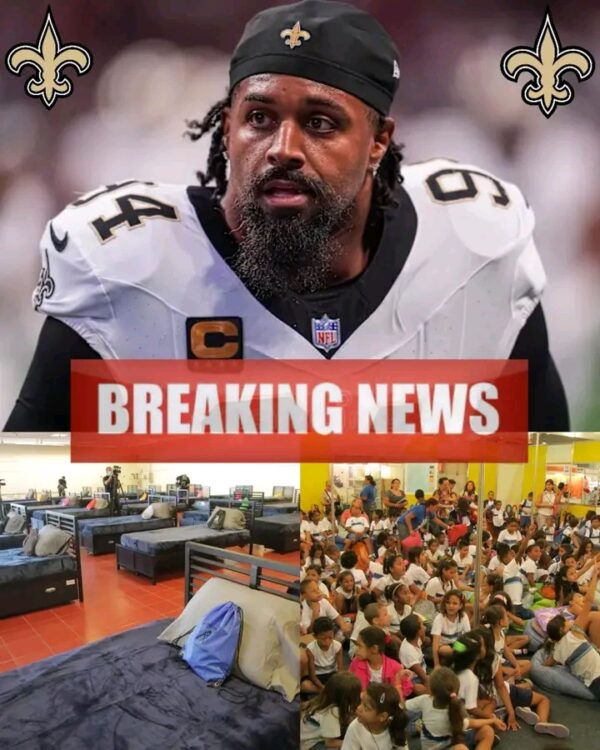 WHO DAT NEWS: Cam Jordan Donates Entire $102.9 Million Earnings to Fight Homelessness in New Orleans