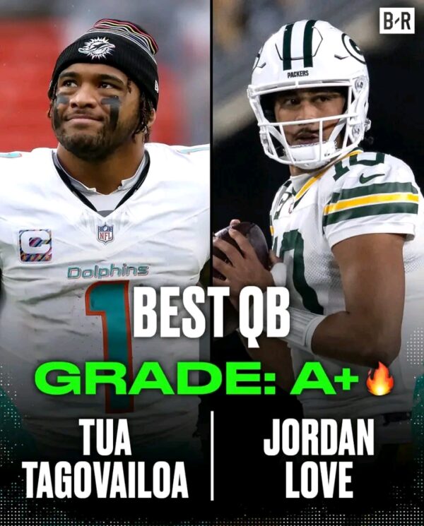 BREAKING NEWS: Tua Tagovailoa Named NFL’s Best QB in Week 8 After Dominant Dolphins Victory
