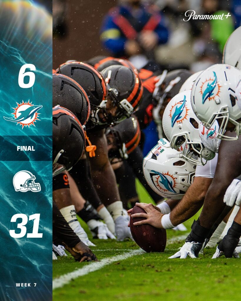 Mike McDaniel, Chris Grier Are On Termination Watch After Dolphins 6-31 Against Browns