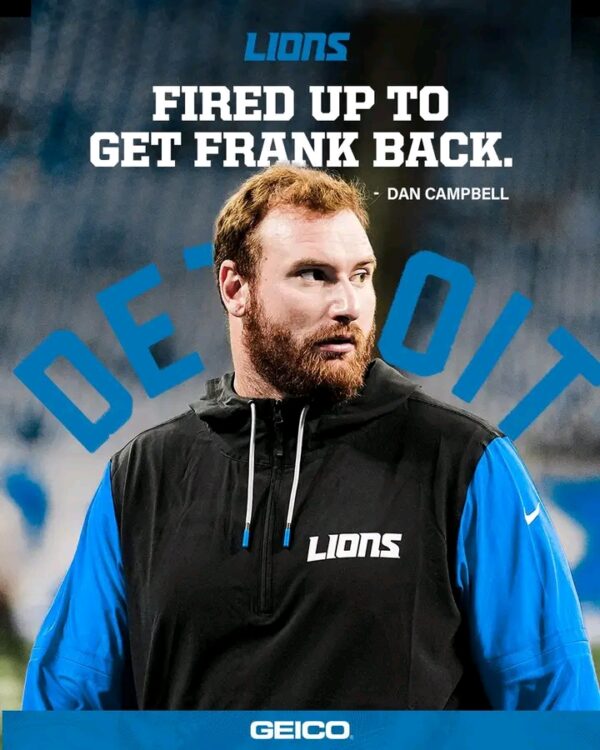 BREAKING NEWS: Detroit Lions Welcome Back Frank Ragnow After Weeks on the Sideline