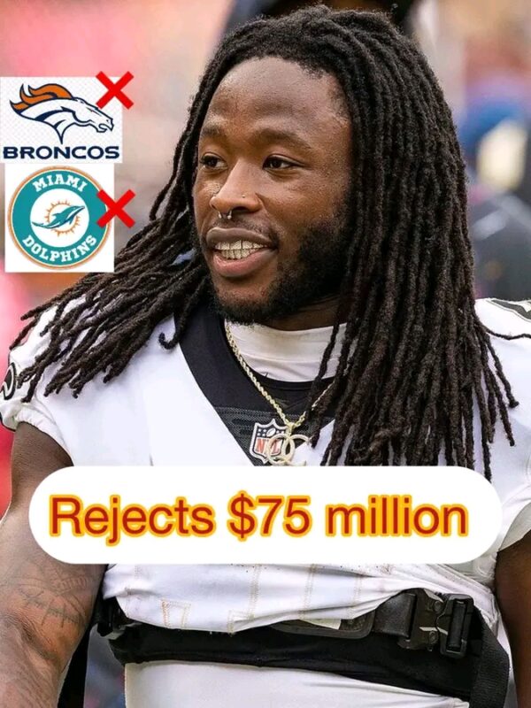 “$75 Million? Keep It!” Alvin Kamara Stuns the NFL, Rejects Massive Offers from Dolphins & Broncos — Declares Unbreakable Loyalty: ‘I’ll Retire as a Saints Legend’