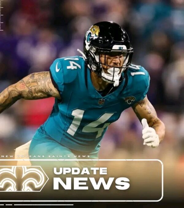 BREAKING NEWS: Saints Signed a 6-foot-4 Wide-out WR With A World Record At Jacksonville Jaguars last year, per Luke Johnson