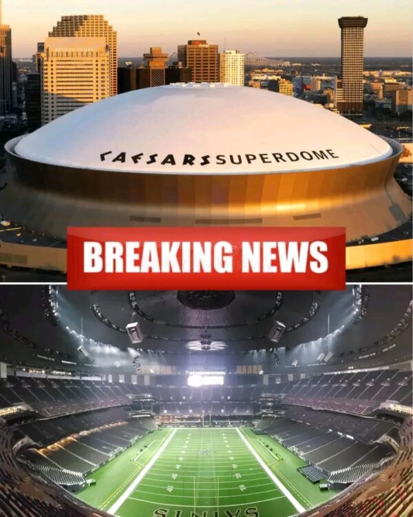 BREAKING NEWS: NEW ORLEANS SAINTS TO BUILD FOOTBALL’S NEW CATHEDRAL — $879 MILLION CAESARS SUPERDOME MEGA-EXPANSION APPROVED