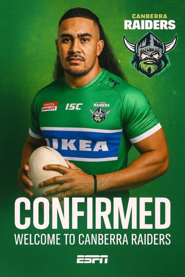 𝘾𝙊𝙉𝙁𝙄𝙍𝙈𝙀𝘿: 𝙏𝙝𝙚 𝘾𝙖𝙣𝙗𝙚𝙧𝙧𝙖 𝙍𝙖𝙞𝙙𝙚𝙧𝙨 𝙤𝙛𝙛𝙞𝙘𝙞𝙖𝙡𝙡𝙮 𝙙𝙚𝙛𝙚𝙖𝙩𝙨 𝙩𝙝𝙚 𝙋𝙖𝙧𝙧𝙖𝙢𝙖𝙩𝙩𝙖 𝙀𝙚𝙡𝙨 𝙖𝙣𝙙 𝙎𝙮𝙙𝙣𝙚𝙮 𝙍𝙤𝙤𝙨𝙩𝙚𝙧𝙨 𝙩𝙤 𝙨𝙚𝙘𝙪𝙧𝙚 𝙩𝙝𝙚 𝙨𝙞𝙜𝙣𝙞𝙣𝙜 𝙤𝙛 𝙖 𝙃𝙞𝙜𝙝𝙡𝙮-𝙧𝙖𝙩𝙚𝙙 𝙨𝙚𝙘𝙤𝙣𝙙-𝙧𝙤𝙬 𝙛𝙤𝙧𝙬𝙖𝙧𝙙 𝙛𝙧𝙤𝙢 𝙩𝙝𝙚 𝙍𝙖𝙗𝙗𝙞𝙩𝙤𝙝𝙨 𝙤𝙣 𝙖 𝙢𝙪𝙡𝙩𝙞𝙥𝙡𝙚-𝙮𝙚𝙖𝙧 𝙙𝙚𝙖𝙡. READ MORE 👇🏿 