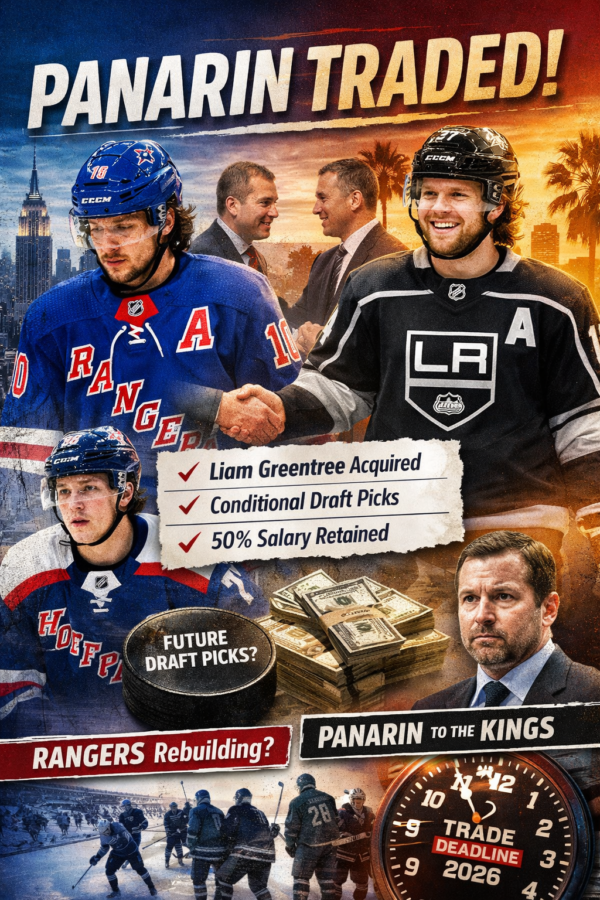 Rangers Announces final trade after panarin