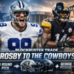 Released: Second-round pick and Raiders DE Maxx Crosby to sign a lock in deal with cowboys in exchange for first round-pick and George Pickens