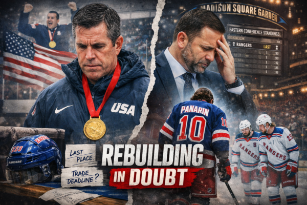 BREAKING: Rangers Are Revealing Some Heartbreaking Message About Drury and Sullivan Losing Sight Of Rebuilding After The Olympics