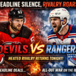 “Deadline Silence, Rivalry Roars: Devils and Rangers Set for Another Heated Clash