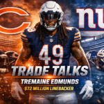 Bears And Giants predicted to work on a new deal - To Land A $72M Linebacker
